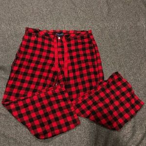 Medium men’s Ralph Lauren Red Plaid Pajama Pants